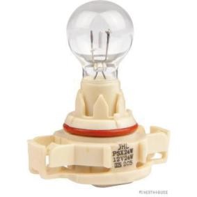 Bulb, fog light PSX24W, PG20-7, 24W, 12V 89901334 PEUGEOT 207, 206, 307