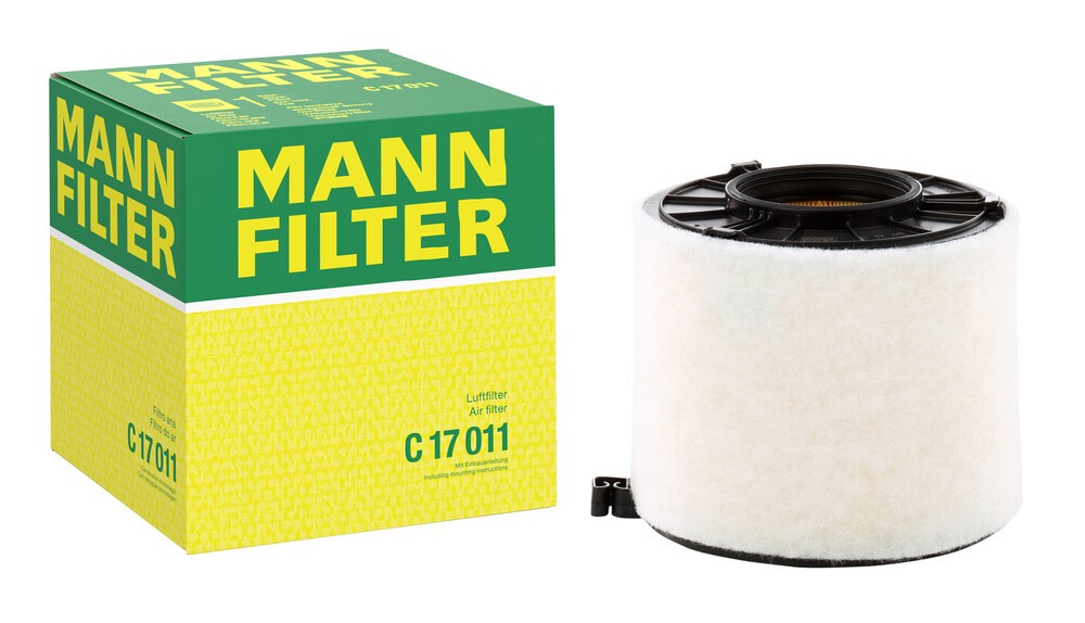 MANN-FILTER Luftfilter Filterinsats C 17 011  AUDI,A4 B9 Avant (8W5, 8WD),A5 Sportback (F5A),Q5 (FYB),A4 B9 Limousine (8W2, 8WC),A5 Coupe (F53)