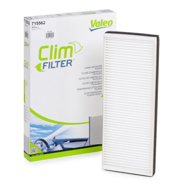 VALEO Kupéfilter Partikelfilter 715562 Filter, kupéventilation,Pollenfilter RENAULT,ESPACE IV (JK0/1_),ESPACE I (J11_)