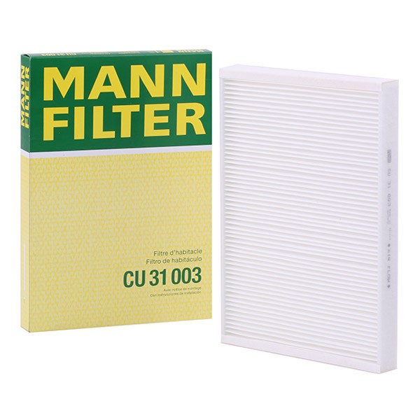 Filtro abitacolo MANN-FILTER CU31003 conoscenze specialistiche