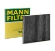 MANN-FILTER Filtr przeciwpyłkowy HYUNDAI Filtr z węglem aktywnym