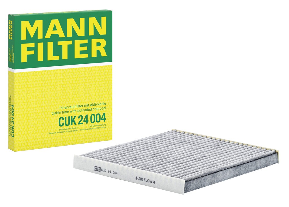 MANN-FILTER Kupéfilter aktivtkolfilter CUK 24 004 Filter, kupéventilation,Pollenfilter HYUNDAI,KIA,ix35 (LM, EL, ELH),Tucson (TL, TLE),TUCSON (JM)