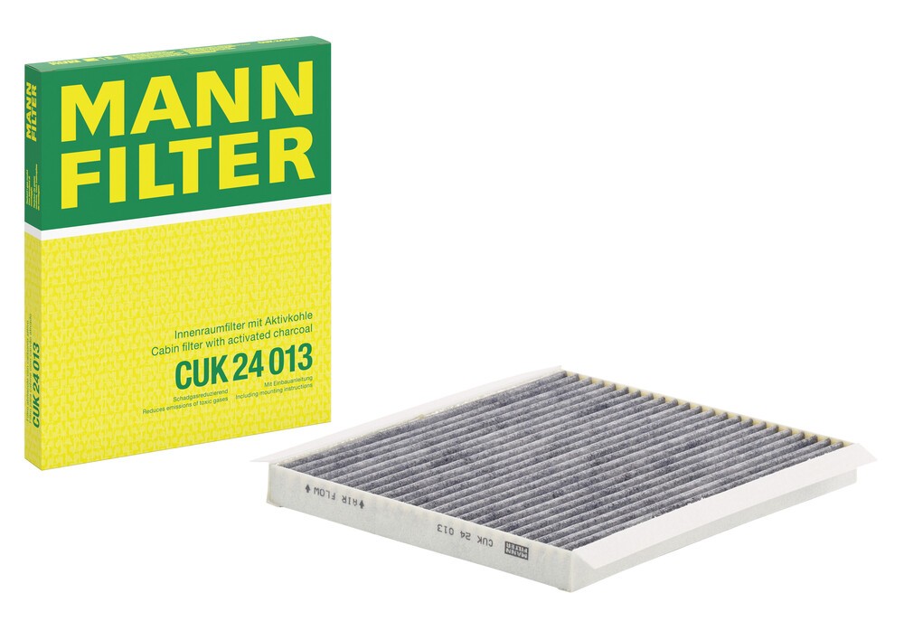 MANN-FILTER Kupéfilter aktivtkolfilter CUK 24 013 Filter, kupéventilation,Pollenfilter HYUNDAI,KIA,i30 (GD),i30 Schrägheck (PDE, PD, PDEN)