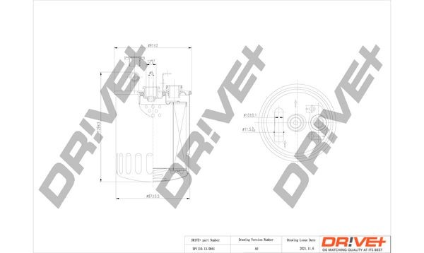 Leitungsfilter DP1110.13.0041 Dr!ve+ DP1110.13.0041 in Original Qualität
