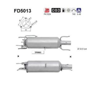 DPF filtr AS FD5013