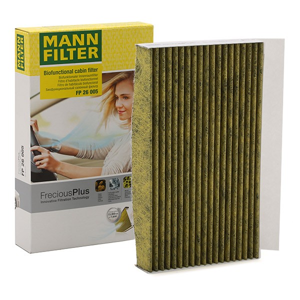 Filter, kupéventilation FP 26 005 MANN-FILTER FP 26 005 original kvalite