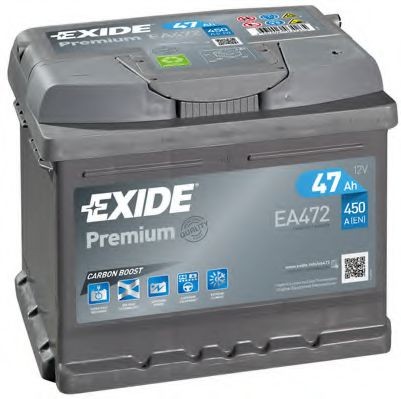 EA472 EXIDE PREMIUM 063TE Batterie 12V 47Ah 450A B13 LB1 Batterie au plomb  063TE, 536 46 ❱❱❱ prix et expérience