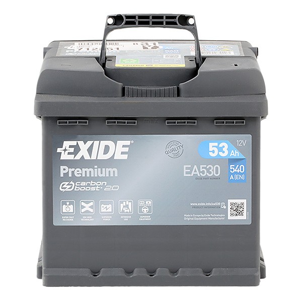 Fahrzeugbatterie EXIDE EA530 Erfahrung