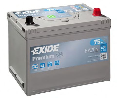EXIDE PREMIUM EA754 Starterbatterie