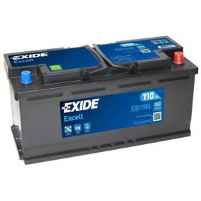 Batterie 000 915 105 AK EXIDE EB1100 VW, AUDI, RENAULT, SKODA, SEAT