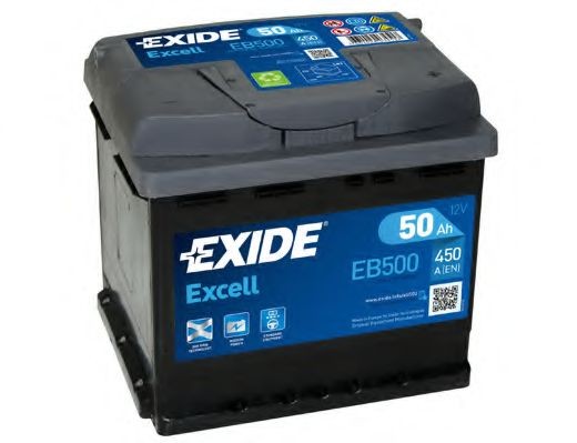 Fahrzeugbatterie EXIDE EB500 3661024034517