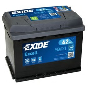 EB621 EXIDE EXCELL 078SE Batterie 12V 62Ah 540A B13 L2 Batterie au plomb  078SE, 555 65 ❱❱❱ prix et expérience
