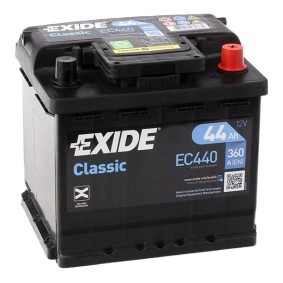 EC440 EXIDE ContiClassic 079RE Batterie 12V 44Ah 360A B13 L1 Batterie au  plomb 079RE, 544 59 ❱❱❱ prix et expérience