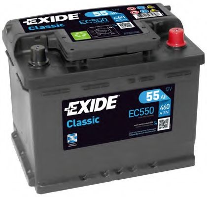Fahrzeugbatterie EXIDE EC550 3661024034807