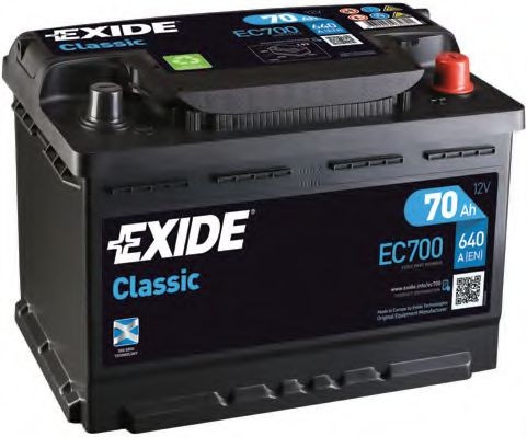 EXIDE ContiClassic EC700 Batterie