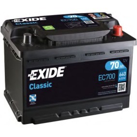 Batterie 12827676 EXIDE EC700 SAAB