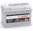 Acheter pièces détachées pas chères : BOSCH Starterbatterie 0 092 S50 080