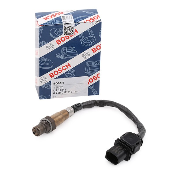 BOSCH Sonde Lambda 0 258 017 217 Sonde à Oxygène,Capteur Lambda CITROËN,PEUGEOT,MINI,C4 Picasso I UD