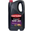Двигателно масло CARLUBE Tetrosyl 10W-30, съдържание: 5литър, полусинтетично масло 5010373070802