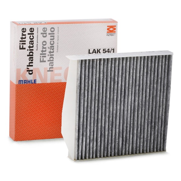 MAHLE ORIGINAL Kupéfilter aktivtkolfilter LAK 54/1 Filter, kupéventilation,Pollenfilter VOLVO,V70 II (285),XC90 I (275),S60 I (384)