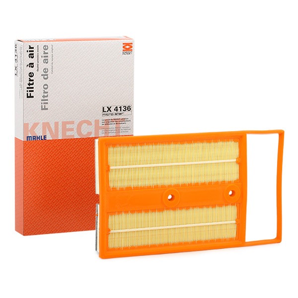 mahleoriginal MAHLE ORIGINAL Luftfilter LX 4136  VW,AUDI,SKODA,POLO 6R, 6C,POLO Van 6R,A1 8X1, 8XF,A1 Sportback 8XA, 8XK,RAPID Spaceback NH1,RAPID NH3,FABIA NJ3