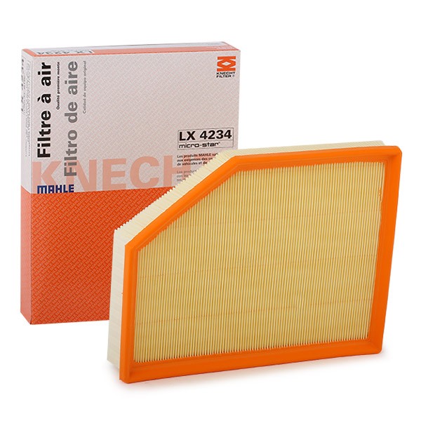 MAHLE ORIGINAL Luftfilter Filterinsats LX 4234  VOLVO,V40 Schrägheck (525, 526),V40 Cross Country (526)