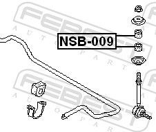 Lagerung, Stabilisatorkoppelstange FEBEST NSB-009 Bewertung