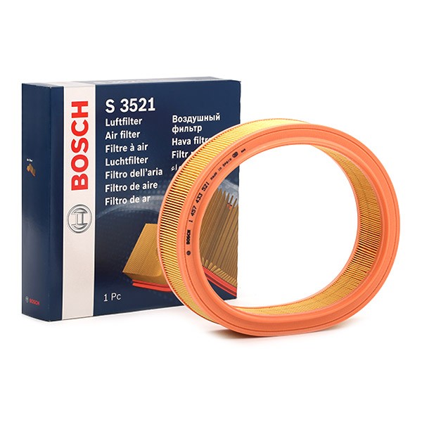 BOSCH Filtre à Air 1 457 433 521 FIAT,LANCIA,PUNTO 188,DOBLO 119,DOBLO Cargo 223,PUNTO Van 188AX,Y 8