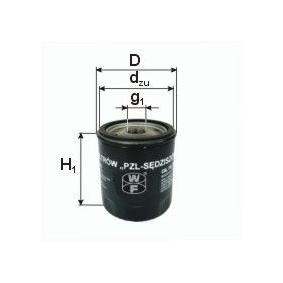Ölfilter 16510-84A11-000 PZL Filters PP213 RENAULT, SUZUKI