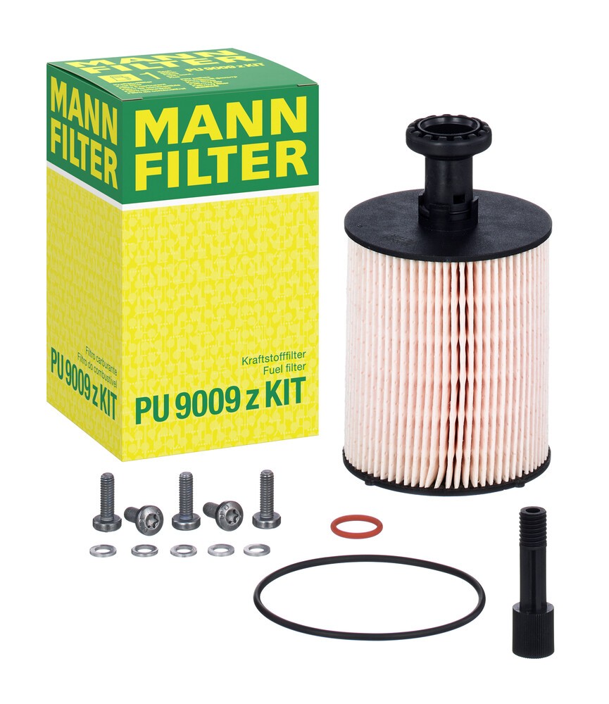 MANN-FILTER Bränslefilter Filterinsats PU 9009 z KIT  MERCEDES-BENZ,OPEL,RENAULT,VITO Kasten (W447),VITO Tourer (W447),VITO Mixto (W447)