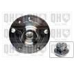 VW ID.3 2020 Wheel hub assembly 11960573 QUINTON HAZELL QWB1599 in original quality