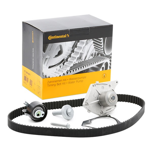 CONTITECH Pompa Acqua + Kit Cinghia Distribuzione N° denti: 123 CT1035WP3 Pompa Acqua + Kit Cinghie Dentate,Pompa RENAULT,NISSAN,DACIA