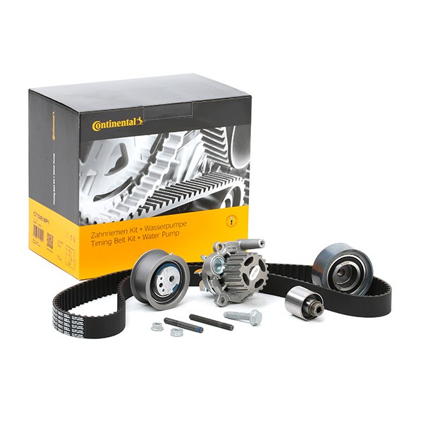 CONTITECH Pompa Acqua + Kit Cinghia Distribuzione N° denti: 141 CT1051WP1 Pompa Acqua + Kit Cinghie Dentate,Pompa VW,AUDI,SKODA