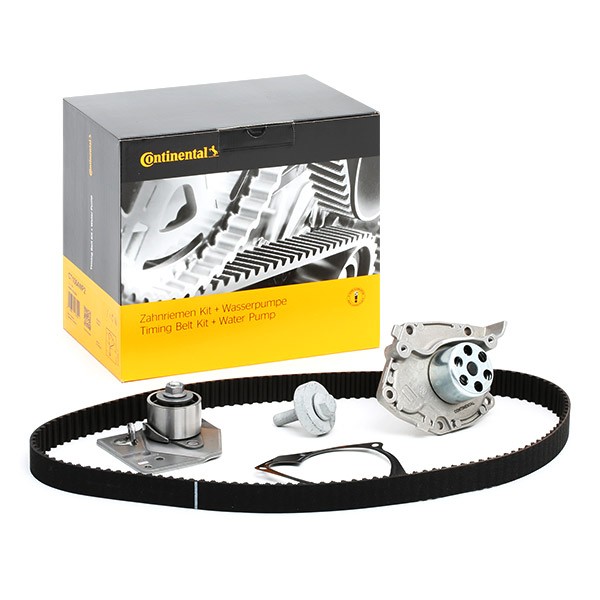 Image of CONTITECH Pompa Acqua + Kit Cinghia Distribuzione N° denti: 133 CT1064WP2 Pompa Acqua + Kit Cinghie Dentate,Pompa RENAULT,NISSAN,SUZUKI