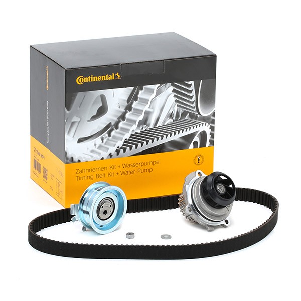 CONTITECH Pompa Acqua + Kit Cinghia Distribuzione N° denti: 138 CT908WP1 Pompa Acqua + Kit Cinghie Dentate,Pompa VW,AUDI,SKODA