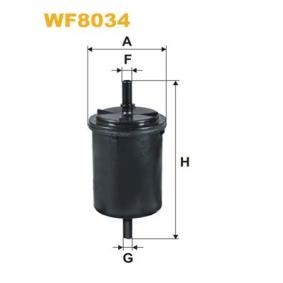 Kraftstofffilter Q 000 3414 V003 000000 WIX FILTERS WF8034 MERCEDES-BENZ, SMART