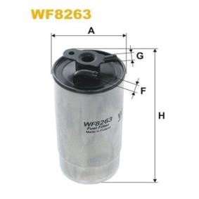Filtre à carburant WFL4070 WIX FILTERS WF8263 LAND ROVER, ROVER