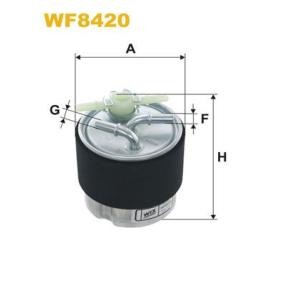 Kraftstofffilter 16400-JD50D WIX FILTERS WF8420 NISSAN, INFINITI