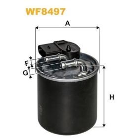 Kraftstofffilter A 6510903152 WIX FILTERS WF8497 MERCEDES-BENZ, SMART