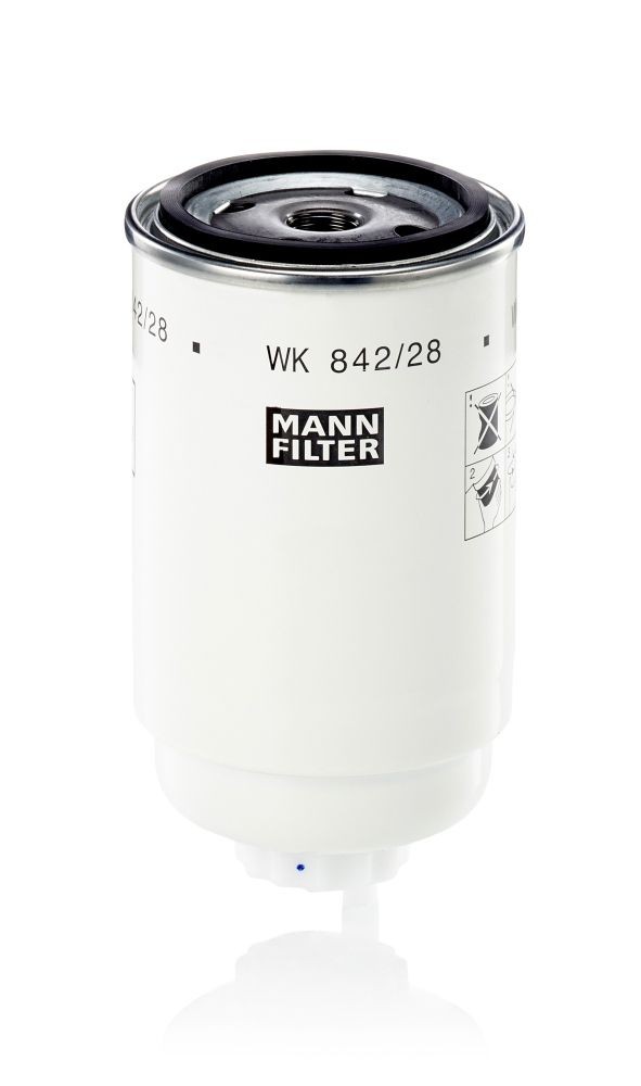 MANN-FILTER  WK 842/28 Filtro carburante Alt.: 155mm