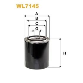 Olejový filtr 16510-61A21-000 WIX FILTERS WL7145 VOLVO, SUZUKI, SUBARU