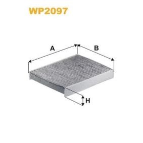 Innenraumfilter 2 504 776 WIX FILTERS WP2097 FORD