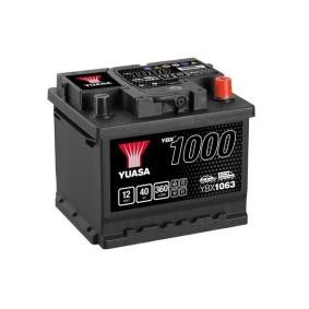 Batterie 12 01 283 YUASA YBX1063 VW, AUDI, OPEL, FORD, TOYOTA