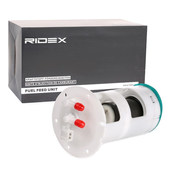 RIDEX Polttoainepumppu Sähköinen 1382F0129 Polttoaineen Syöttöyksikkö PEUGEOT,CITROËN,205 II (20A/C),205 I Cabriolet (741B, 20D),205 I (741A/C) | Alk. 89,58 €