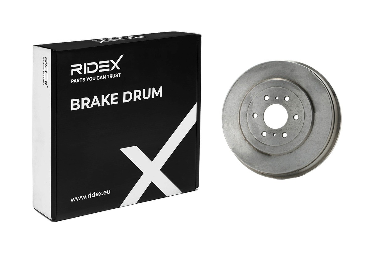 RIDEX Tambours De Frein 123B0217 Frein à Tambour,Tambour de frein NISSAN,NAVARA D40,NAVARA Caja/Chas