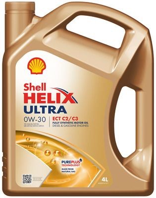 SHELL Helix Ultra ECT C2/C3 0W 30 Porsche C30 4l