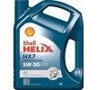 Motorové oleje FIAT - 550046649 SHELL Helix, HX7 Professional AV 5W-30, Obsah: 4l