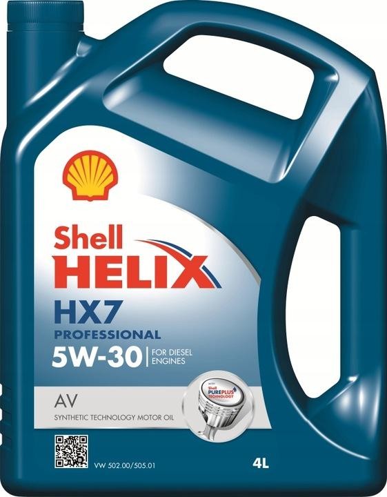 SHELL Helix, HX7 Prof AV 550046649 Motoröl