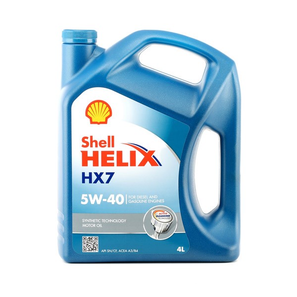SHELL Helix HX7 5W 40 VW 505 00 4l