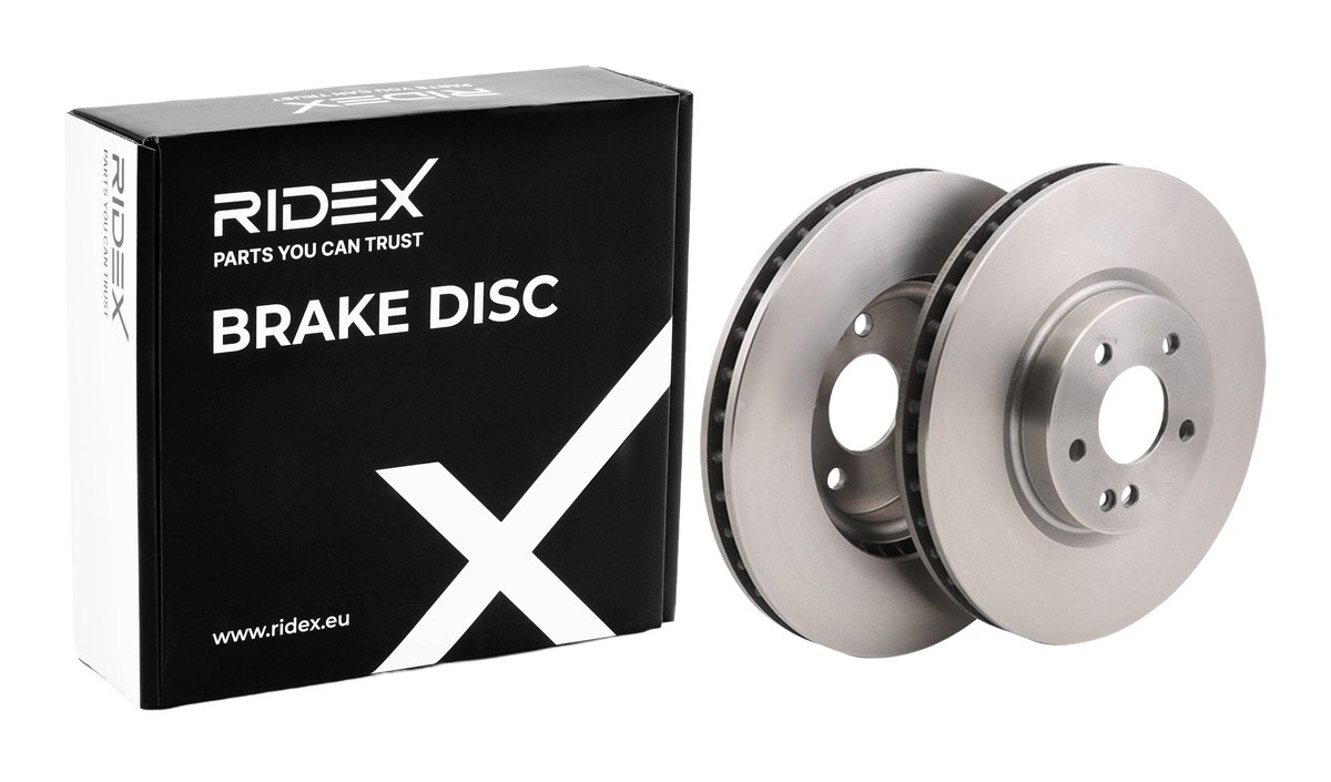 RIDEX Bromsskiva framaxel 82B1662 Bromsskivor MERCEDES-BENZ,V-Klasse (W447),VITO Kasten (W447),VITO Tourer (W447),VITO Mixto (W447)